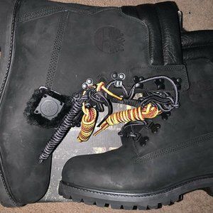 Timberland 40 Below Kith Ronnie Fieg Black Nubuck Shearling